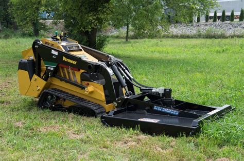 blue diamond skid steer mower|diamond attachments for skid steer.